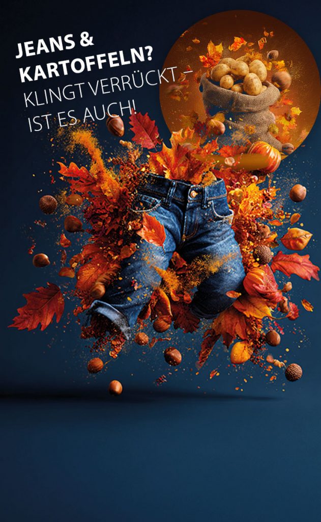 Herbst-SALE im Jeans House Olching: Stylische Jeans sichern & einen Sack Kartoffeln gratis mitnehmen! Nur für kurze Zeit.