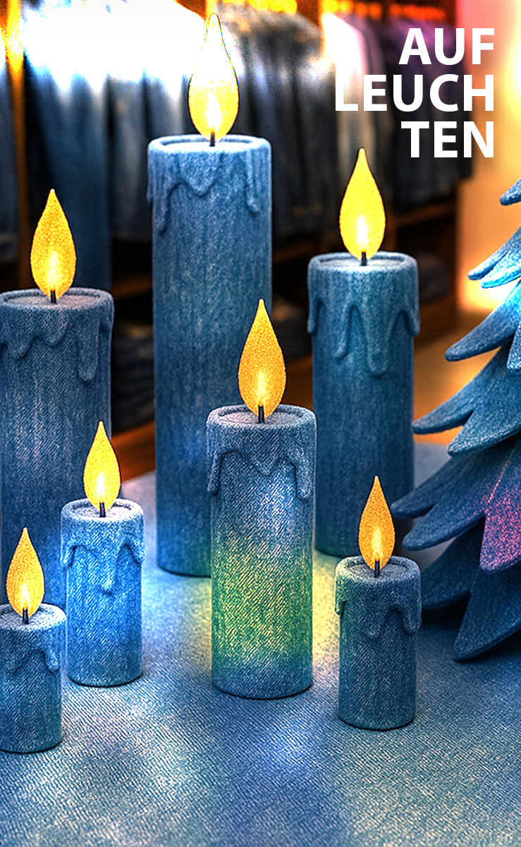 Aufleuchten! Entspannter Abend im JEANS HOUSE: Weihnachtsgeschichten, Musik und ruhige Momente. „Aufleuchten“ am 13.12. ab 18 Uhr. Anmeldung unter 08142-15535 oder per E-Mail.