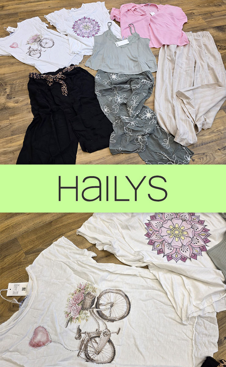 Erste HAILYS Sommerkollektion im Jeans House Olching mit Damenoberteilen, Tops und luftigen Sommerhosen.